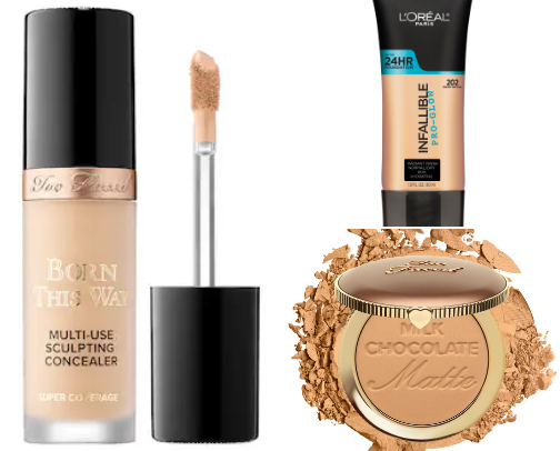 My makeup essentials that I use everyday! cover photo collage