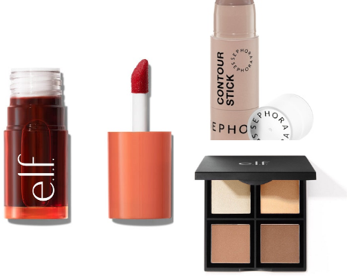 Cheap but great makeup recommendations cover photo collage