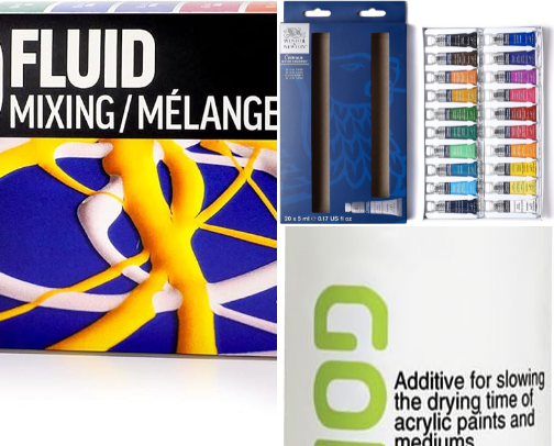 Art Materials cover photo collage