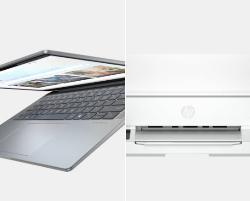 HP Laptop cover photo collage