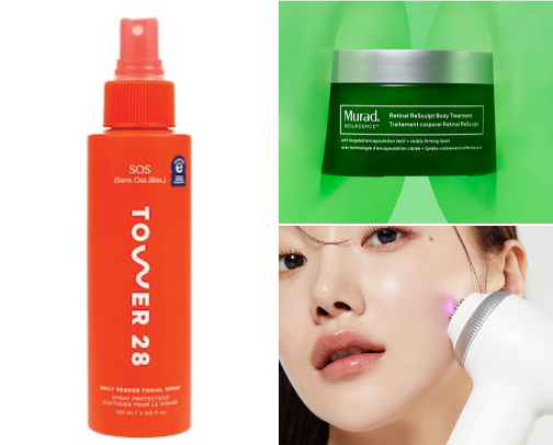 Low key beauty recs cover photo collage