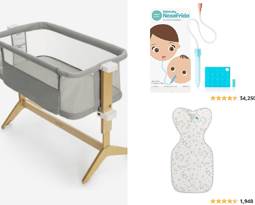 Must Have Baby Products cover photo collage