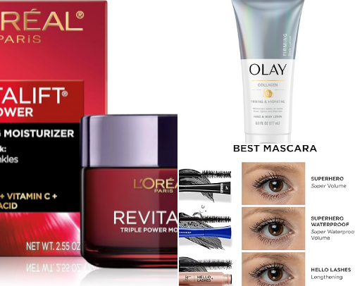 Favorite Beauty Products cover photo collage