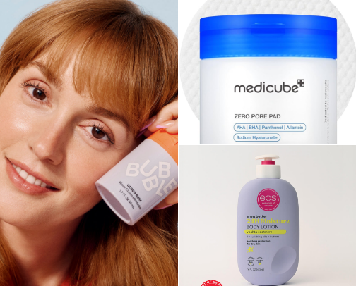 skincare cover photo collage