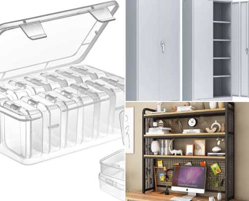 Craft Room/Homeschool Room Organization cover photo collage