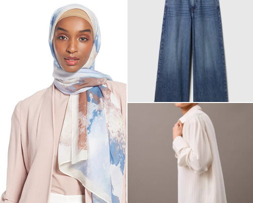 Chic Modest Outfits that are Hijabi-friendly cover photo collage