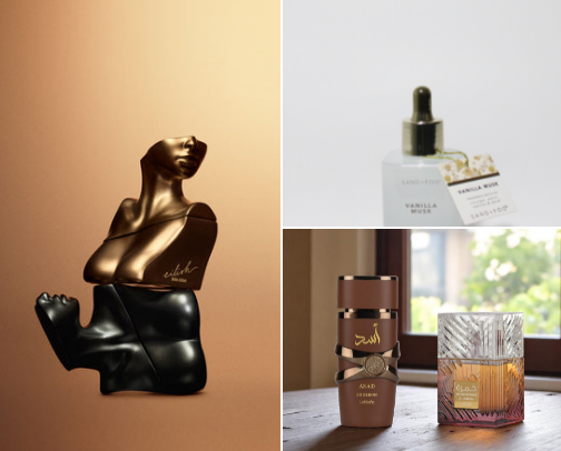 Most complimented perfumes cover photo collage