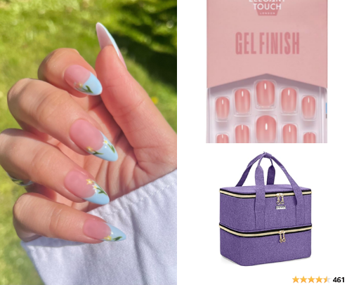 Nail Care Products & Tools cover photo collage