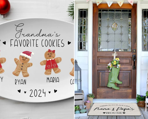 Holiday Gift Ideas for Grandparents cover photo collage