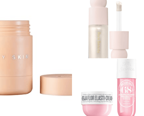 Skin care/ makeup wishlist cover photo collage