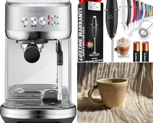 Cozy Home Café Essentials ☕ cover photo collage