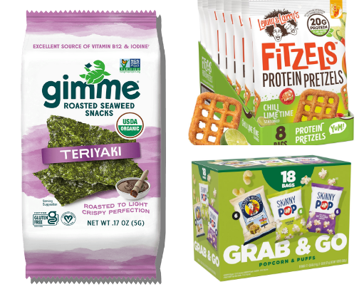 Healthy Snacks cover photo collage