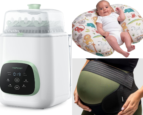 Motherhood Essentials cover photo collage