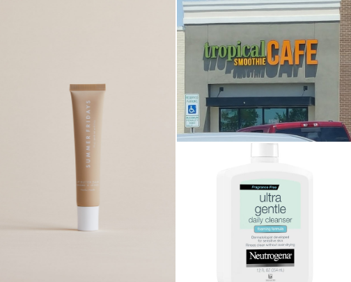 My favorite beauty /skincare/ places to shop cover photo collage