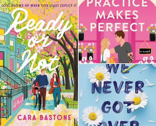 Books with Spring Vibes cover photo collage