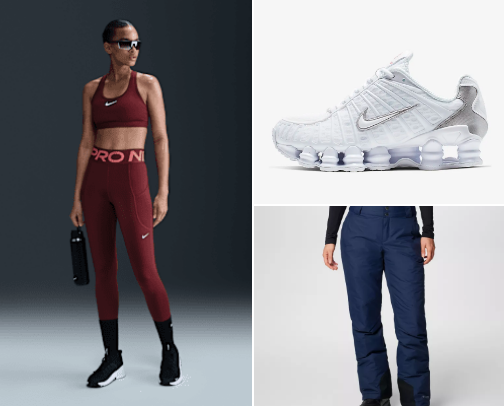 Sports items for girls cover photo collage