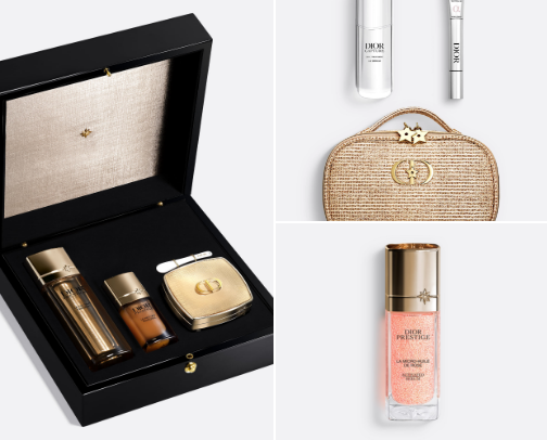 The Dior Serum for a 'Glass Skin' Glow cover photo collage