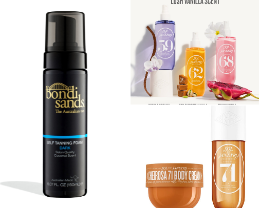 Magnify your glorious self  with beauty products you will love ❤️ cover photo collage