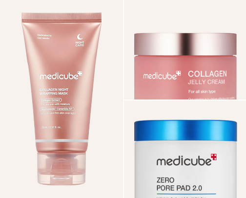 Korean Skincare for that "glass skin" feeling! cover photo collage