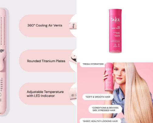 Favorite Hair Products cover photo collage