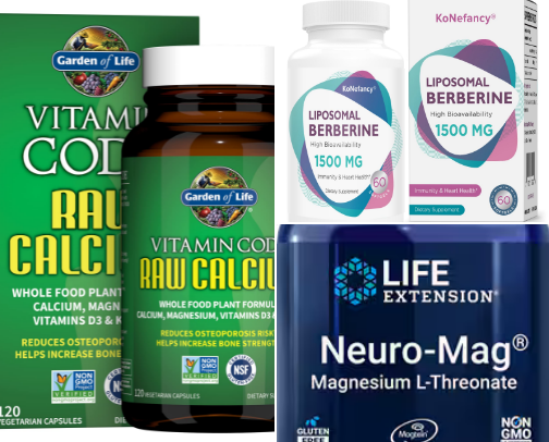 Vitamins that create results cover photo collage