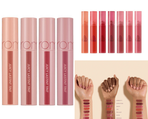 Lip Tints cover photo collage