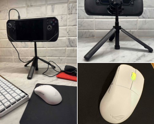 Work and game on the go! cover photo collage