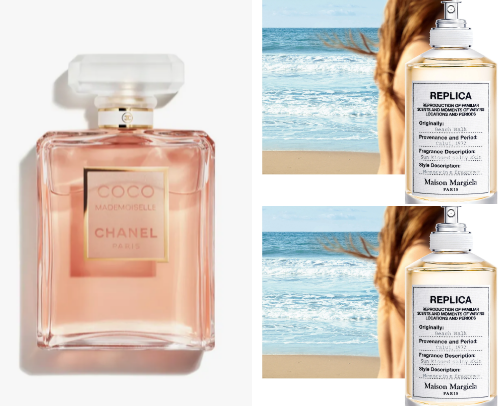 Fragrances 🌸 cover photo collage