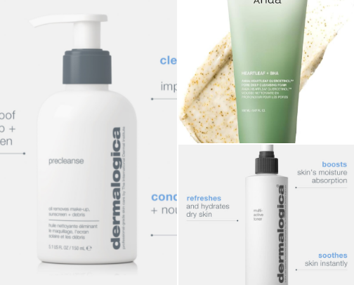 Skincare Holy Grails from your Esthie Bestie cover photo collage
