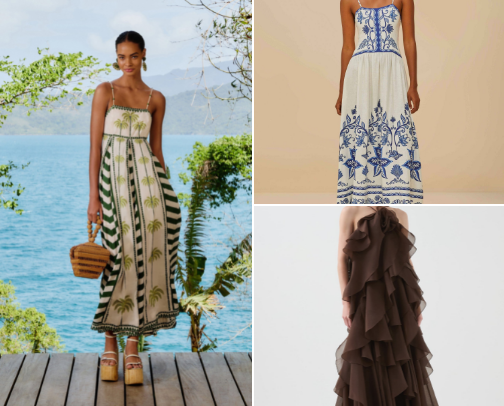 maxi dress edit cover photo collage