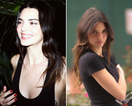 Kendall Jenners 2024 Vogue Spring Beauty Routine cover photo collage