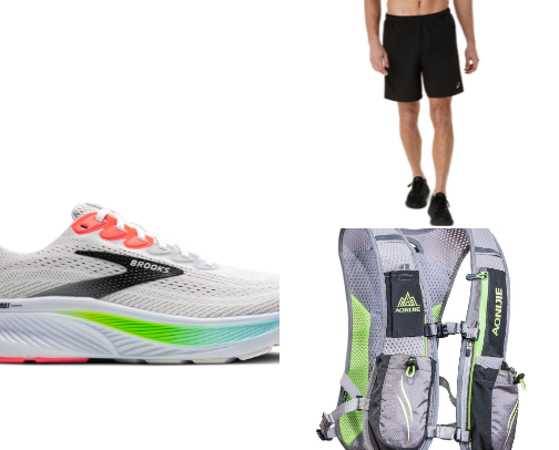 Running Essentials: From Brooks Ghost to Race Day Must-Haves cover photo collage