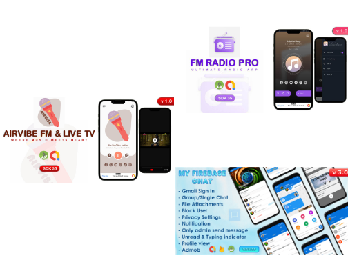 Top Ready-Made Android Marketplace Apps with Source Code (2025 Edition) cover photo collage