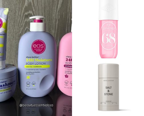 Body care🧴 cover photo collage