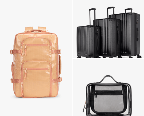 Luggage cover photo collage