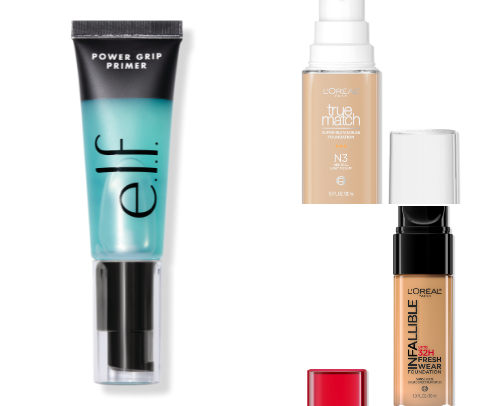 fav makeup products (acne-safe!)💄 cover photo collage