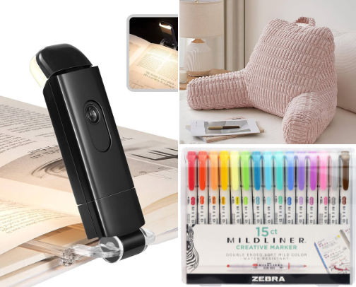 Top Book Accessories Every Reader Needs – My Favorite Must-Haves cover photo collage