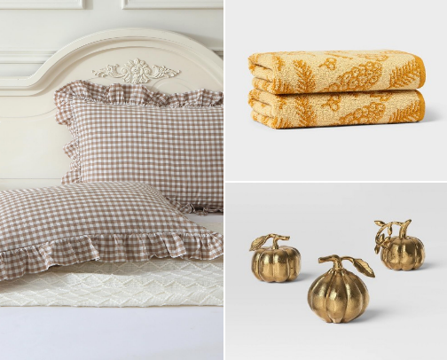 moody fall decor picks 🍂 cover photo collage