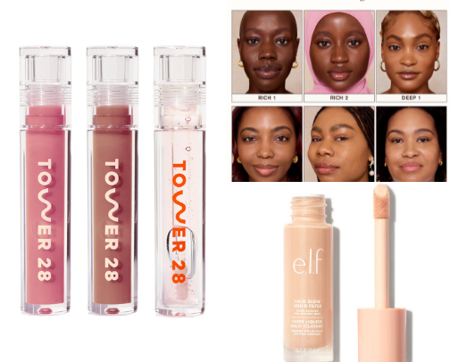 Affordable Clean Makeup for Brown Skin cover photo collage