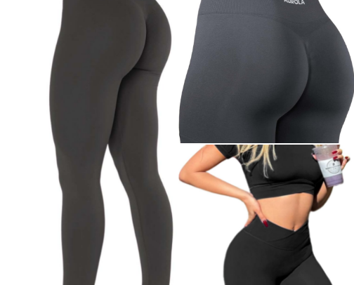 Gym outfit favs cover photo collage