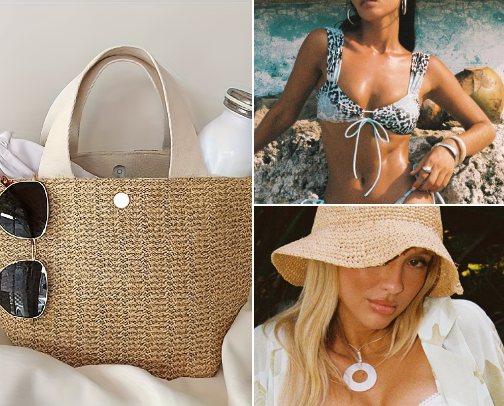 Your passport to perfect beach vibes☀️👙 cover photo collage
