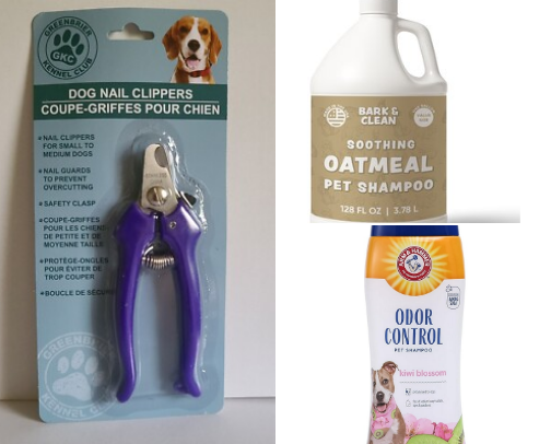 Dog care must haves cover photo collage