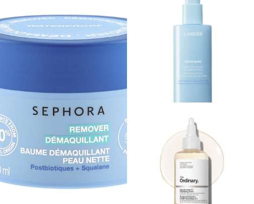 November skincare favs cover photo collage