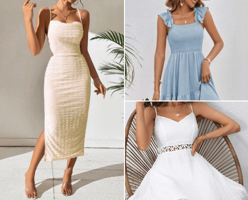 Summer dressesssssss cover photo collage