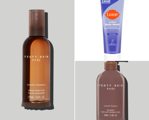 Body care cover photo collage