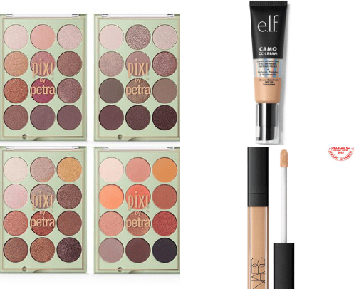 Makeup cover photo collage