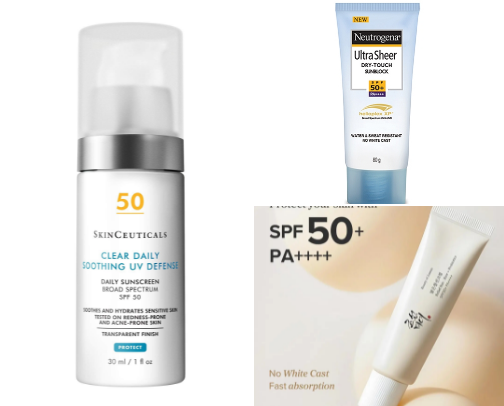 What sunscreen i would reccomend for your skin type cover photo collage
