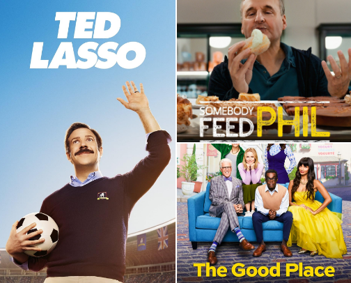 Wholesome TV shows cover photo collage