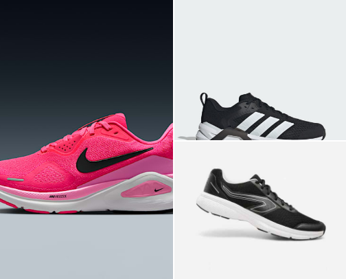 Gym clothes for both cover photo collage