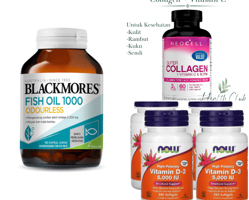 3 Product WAJIB Vitamin/Supplement Untuk Usia 30 Tahun Keatas ( WOMEN) cover photo collage